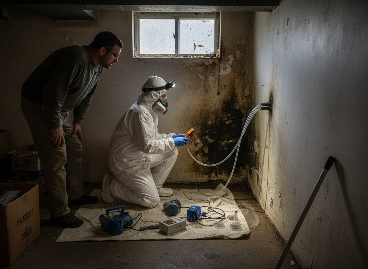 certified mold inspector in Burton