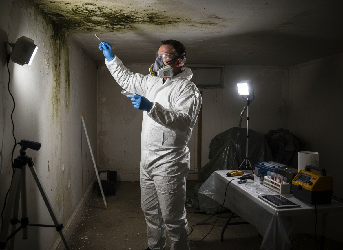 emergency mold testing services in Burton