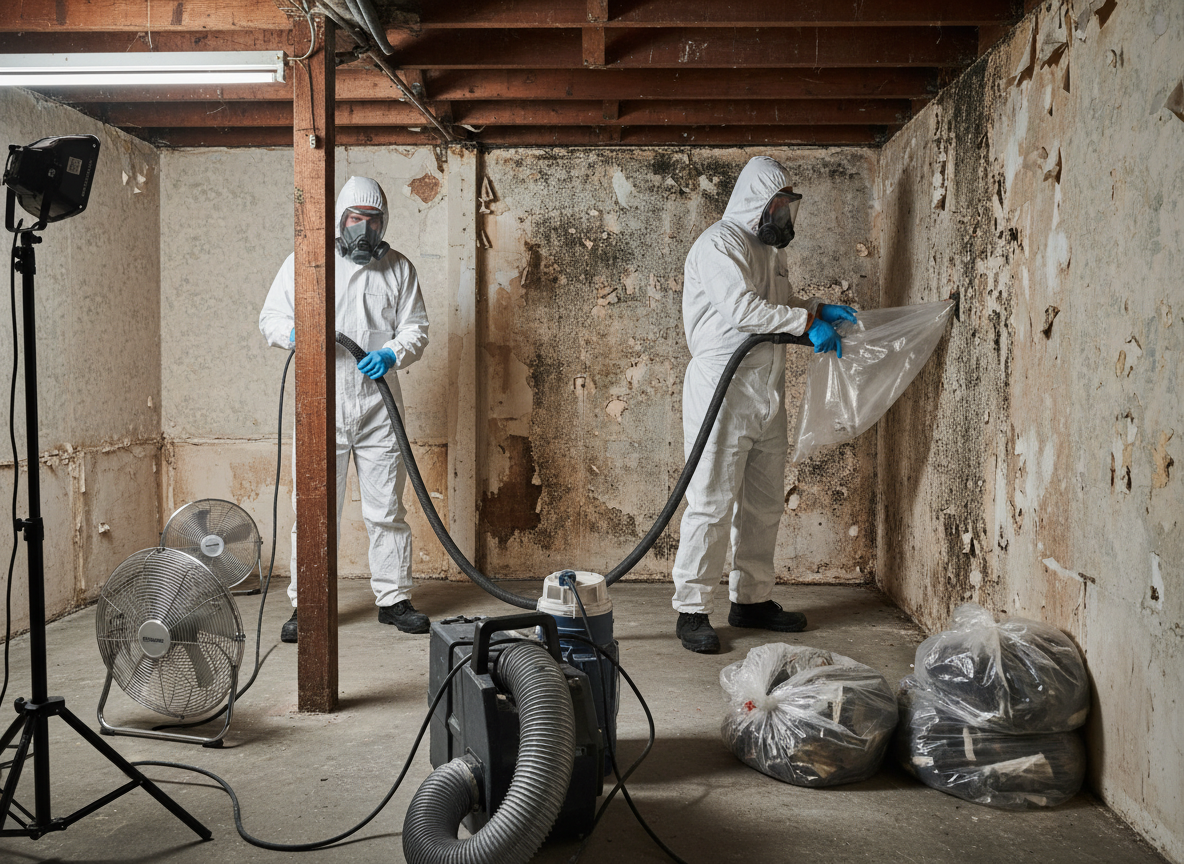 mold cleanup near me in Burton