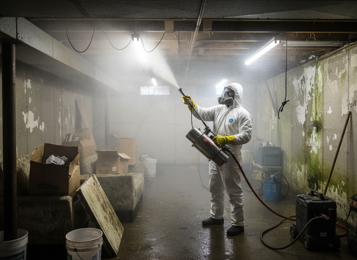 mold fogging treatment in Burton