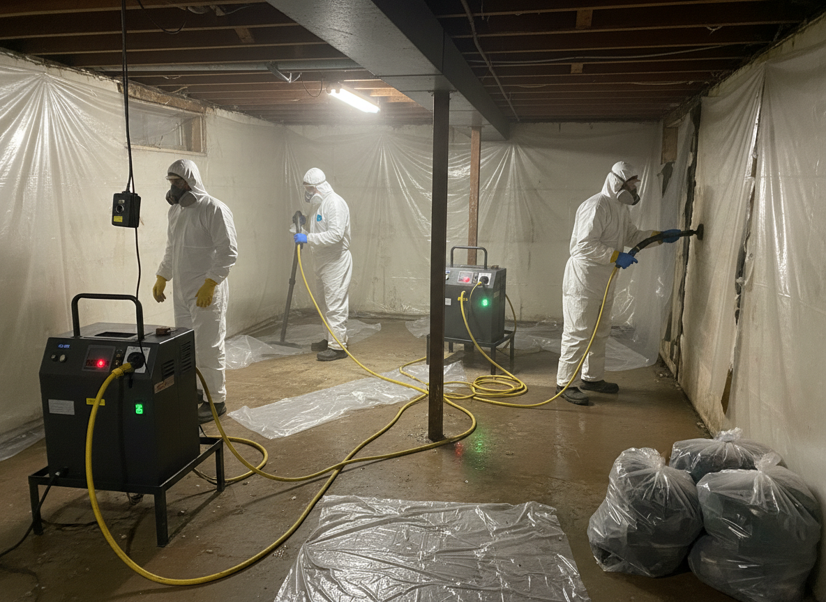 mold remediation company in Burton