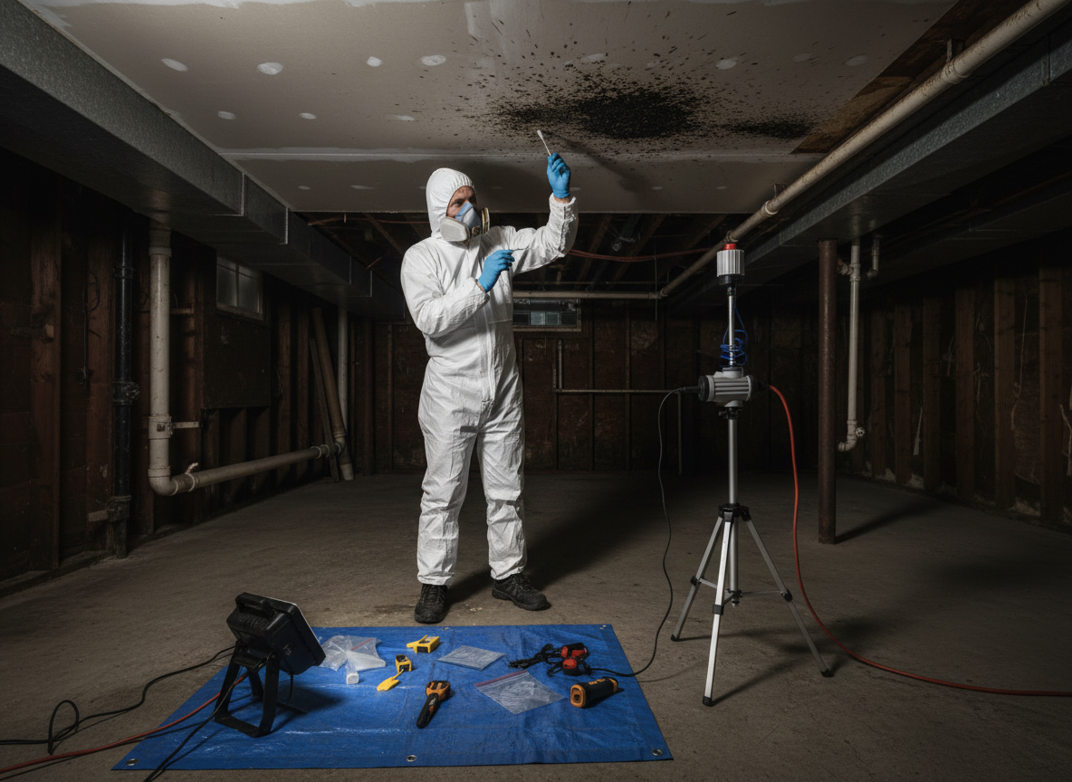 Mold Testing in Burton